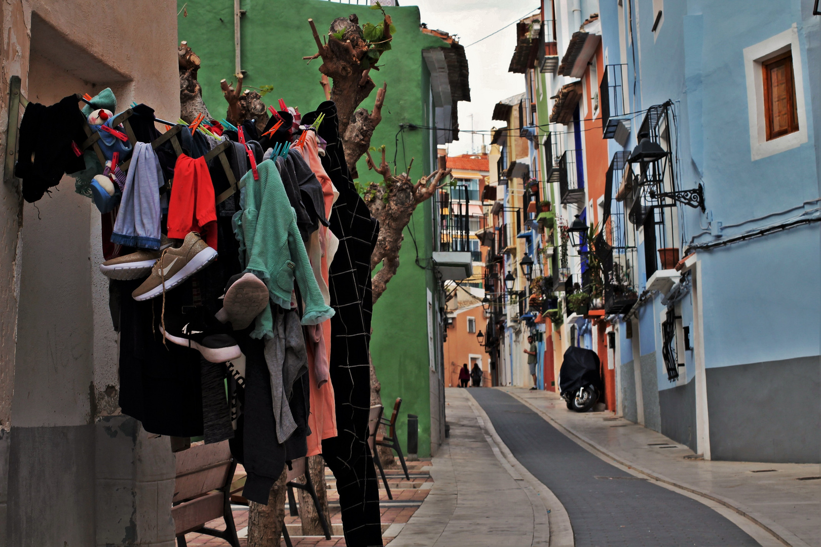 En las calles de La Vila Joiosa