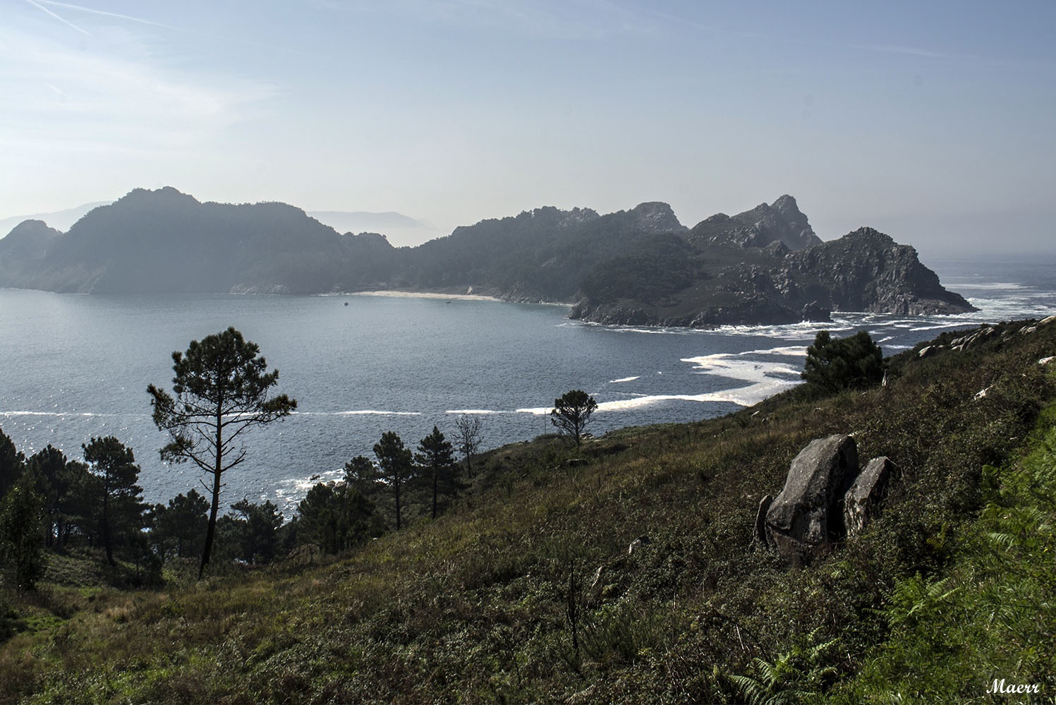 En Las Islas Cíes-Vigo-Galicia