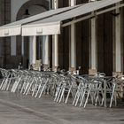 En Los Cantones de La Coruña, a la hora de la siesta