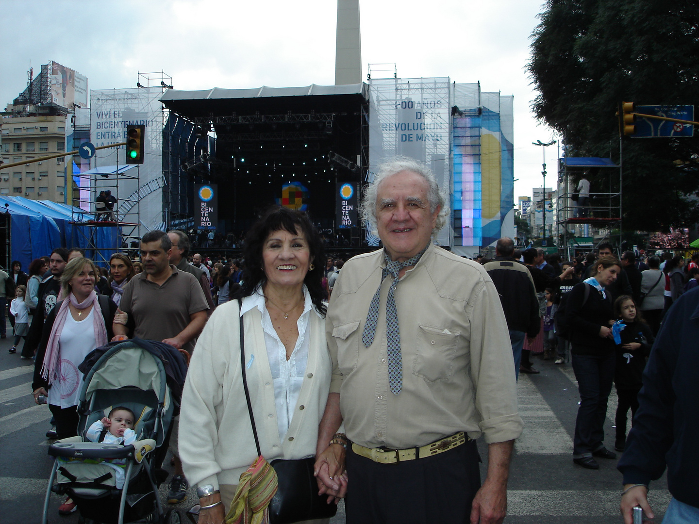 en los festejos por el bicentenario de la revolución de mayo