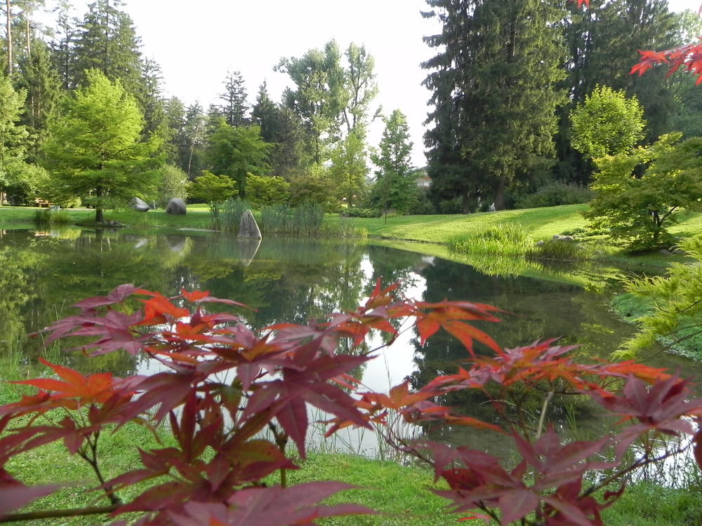 en los parques de TRENTO,NORTE DE ITALIA