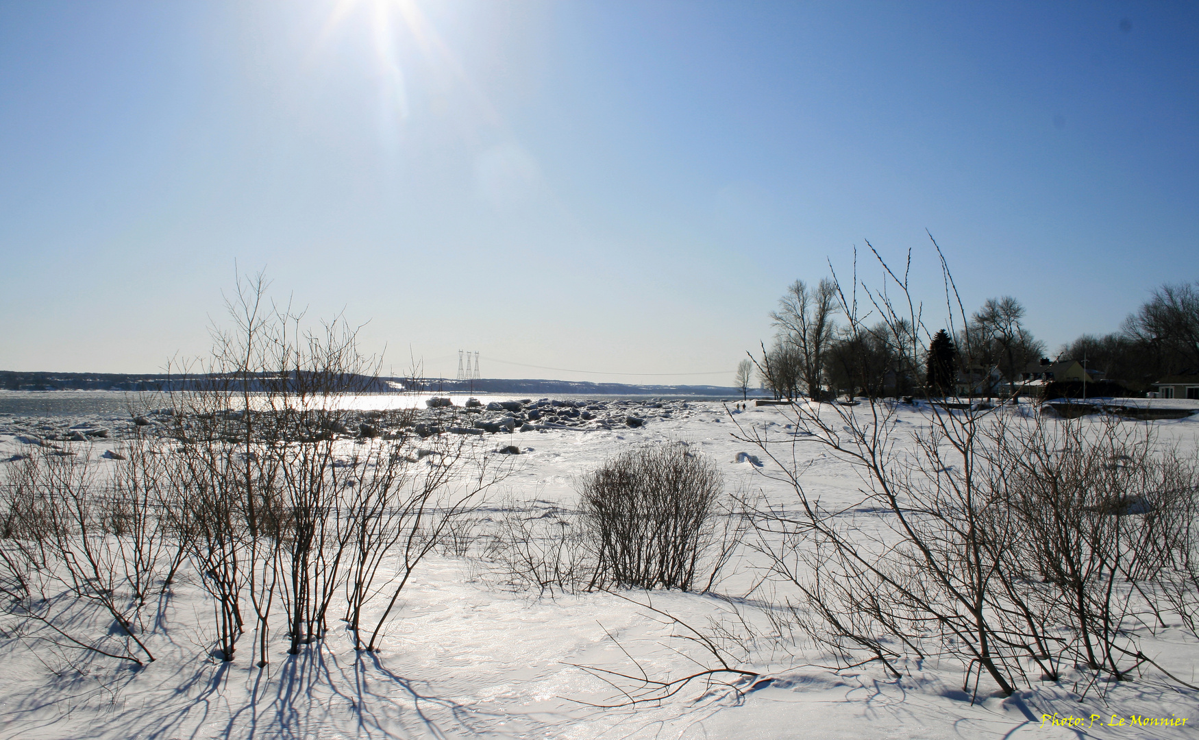 En mars, c'est l'hiver...