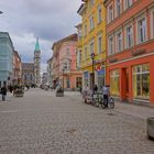 en Meiningen, calle principal