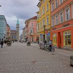 en Meiningen, calle principal