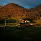 En montant sur les crêtes d'Iparla