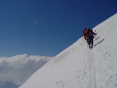 en montée à l'arpelistock (BE)