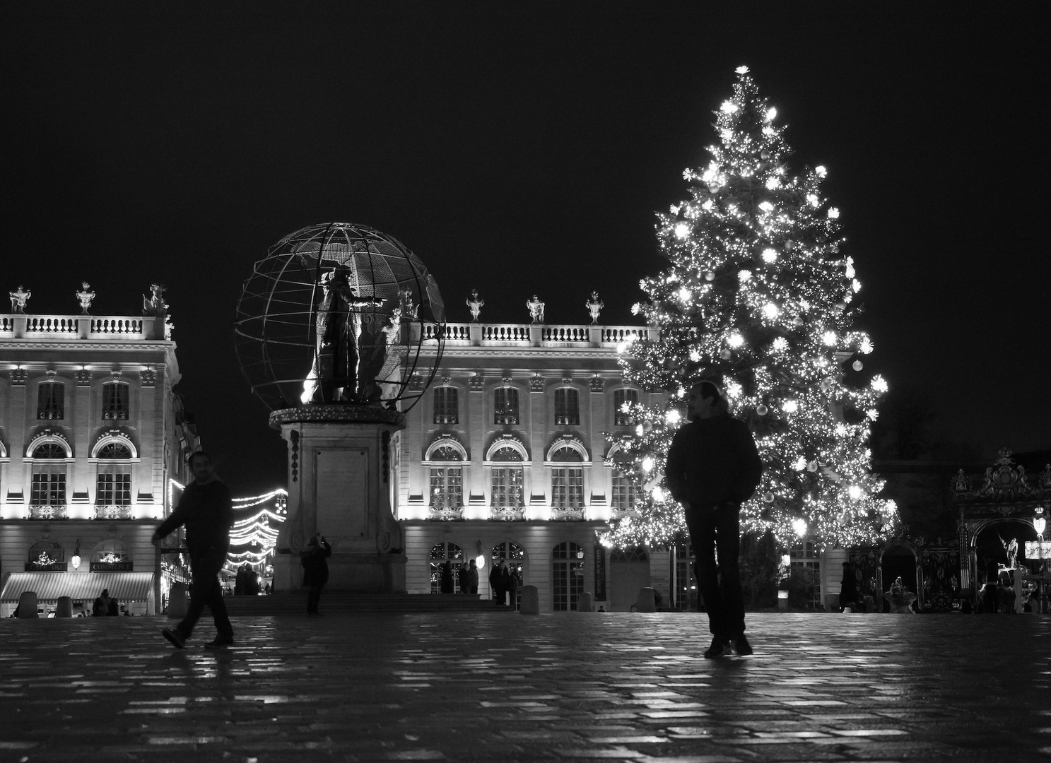 En noir et blanc