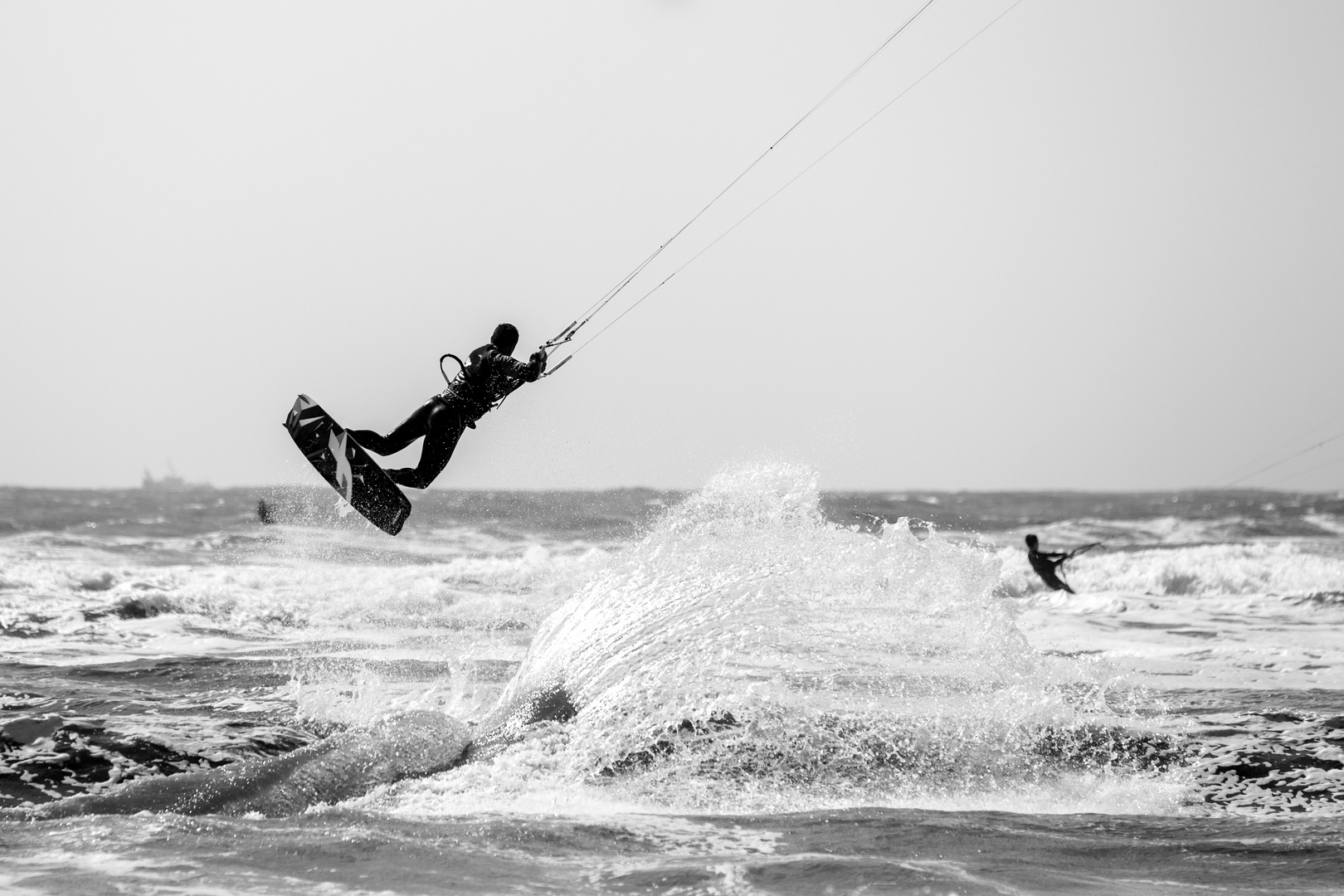 En plein saut...