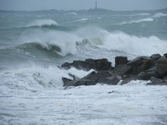 en pleine tempête