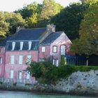 En quittant le port de Conleau à Vannes