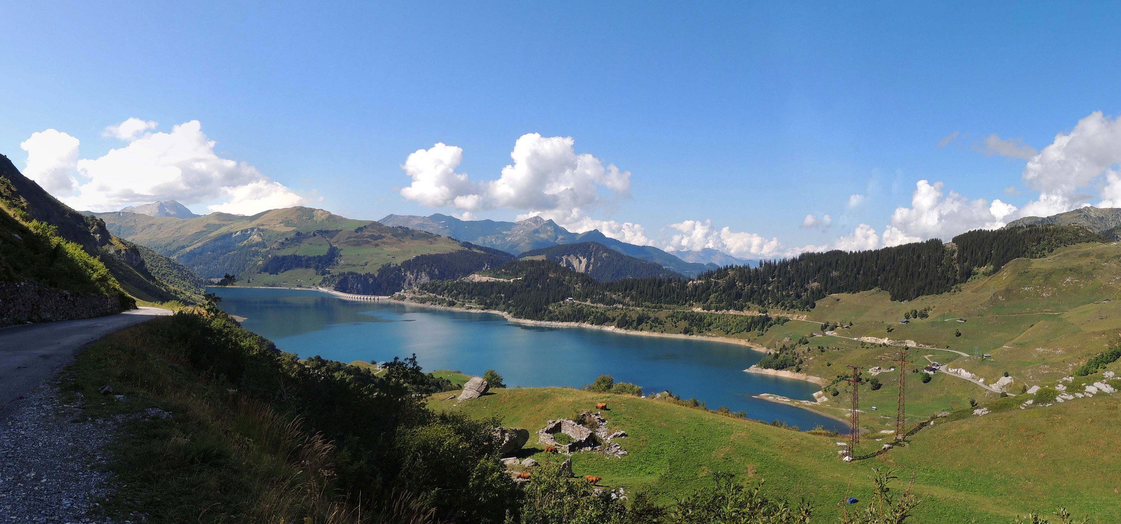 En redescendant le Cormet du Roselend