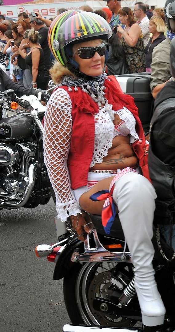 En rouge et blanc