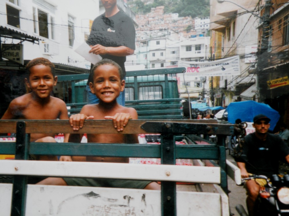 En route pour la favela Santa Rosaria de Rio