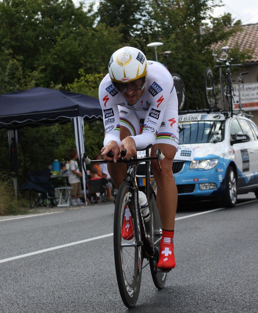 En route pour la victoire... de l'etape