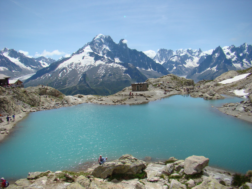 en route pour les Aiguilles Rouges