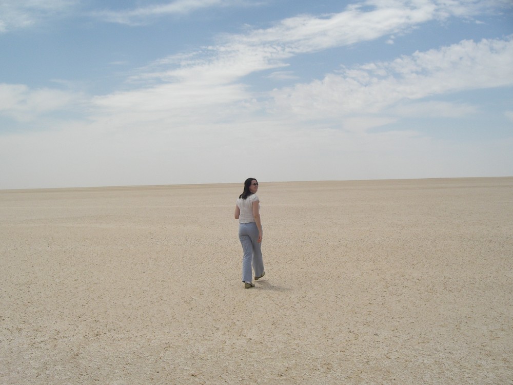 En route pour l'océan de sable