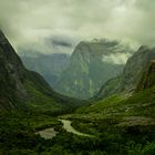 En route vers le Milford Sound