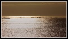 "En septembre, l' ile de Sein depuis la pte du Raz "