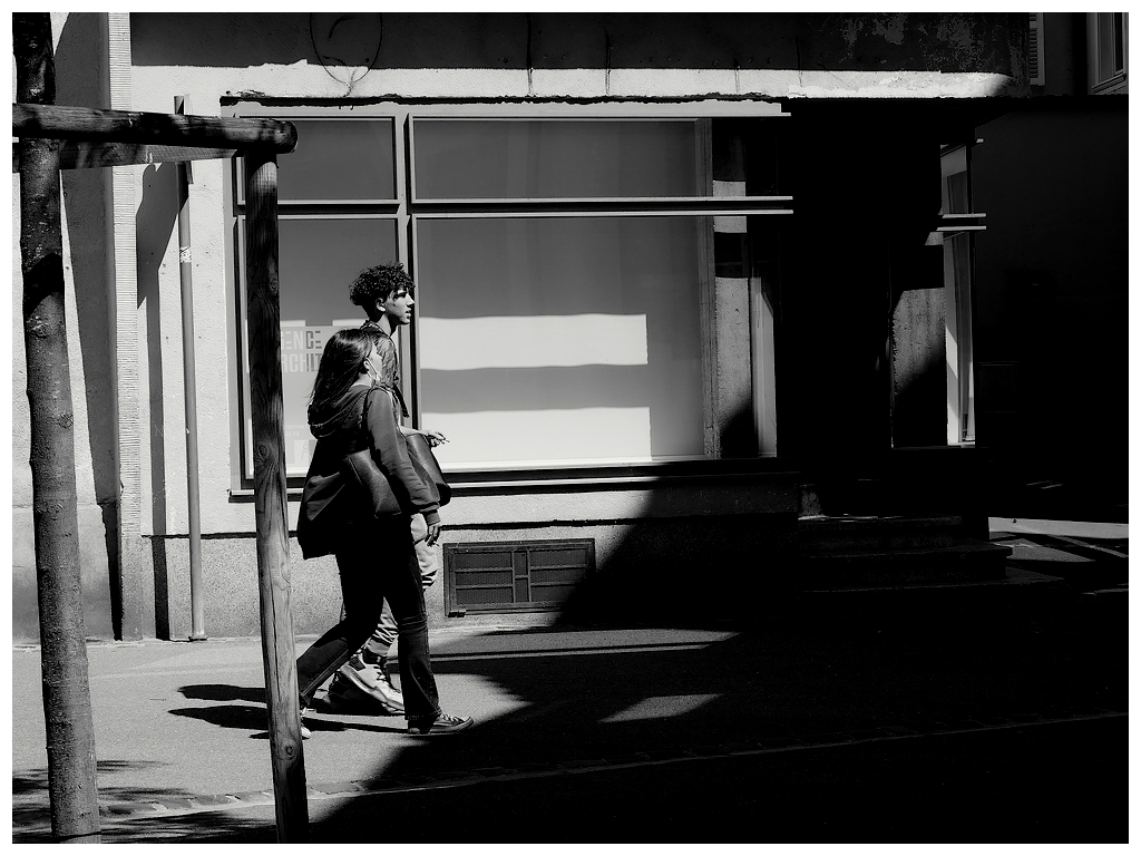 en sortant du lycée