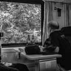 En tren de fotografiar