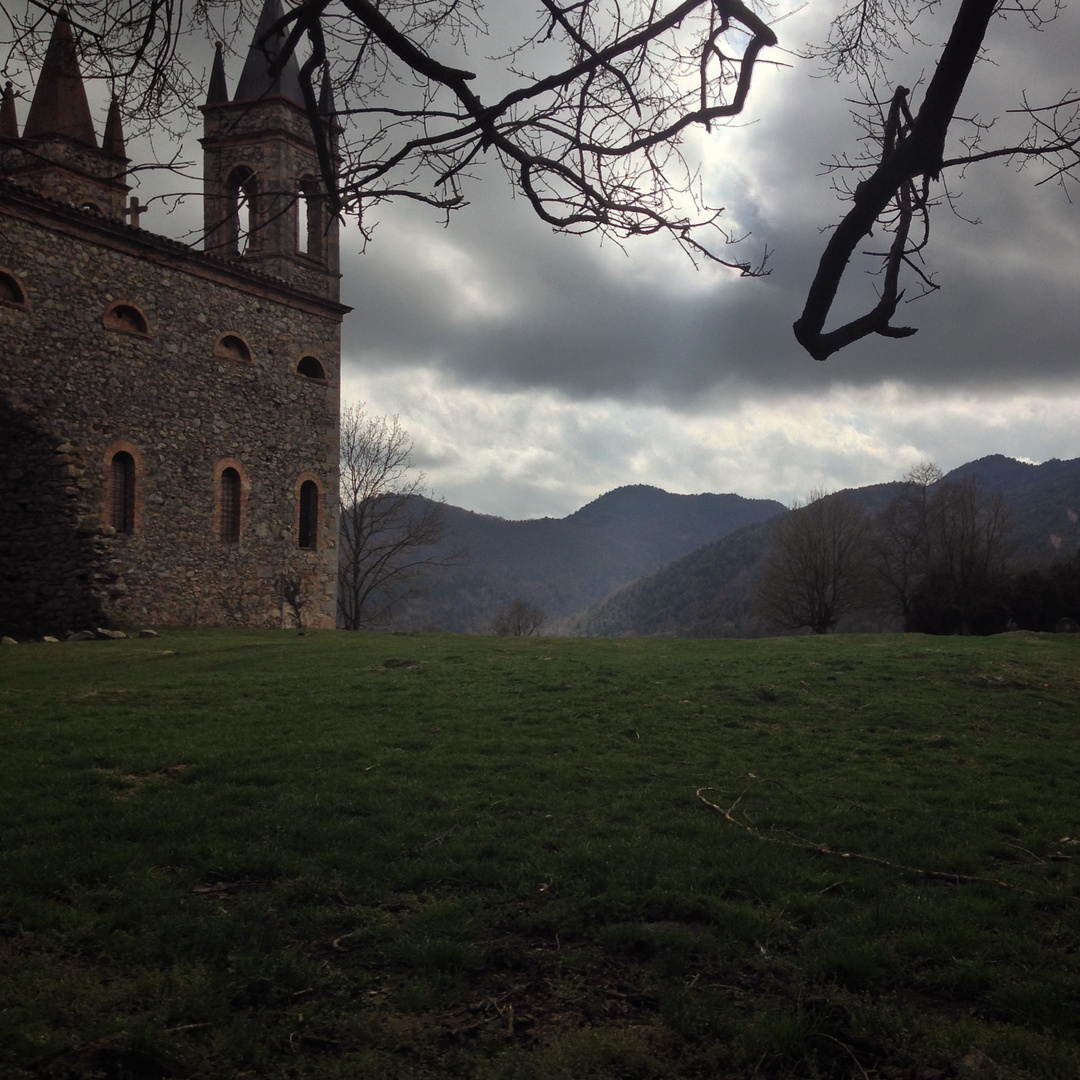 En un rincón de Girona