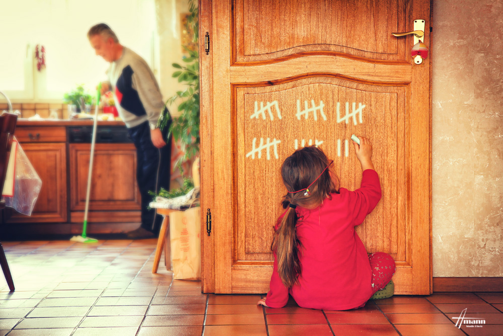 En vacances chez papi et mamie...