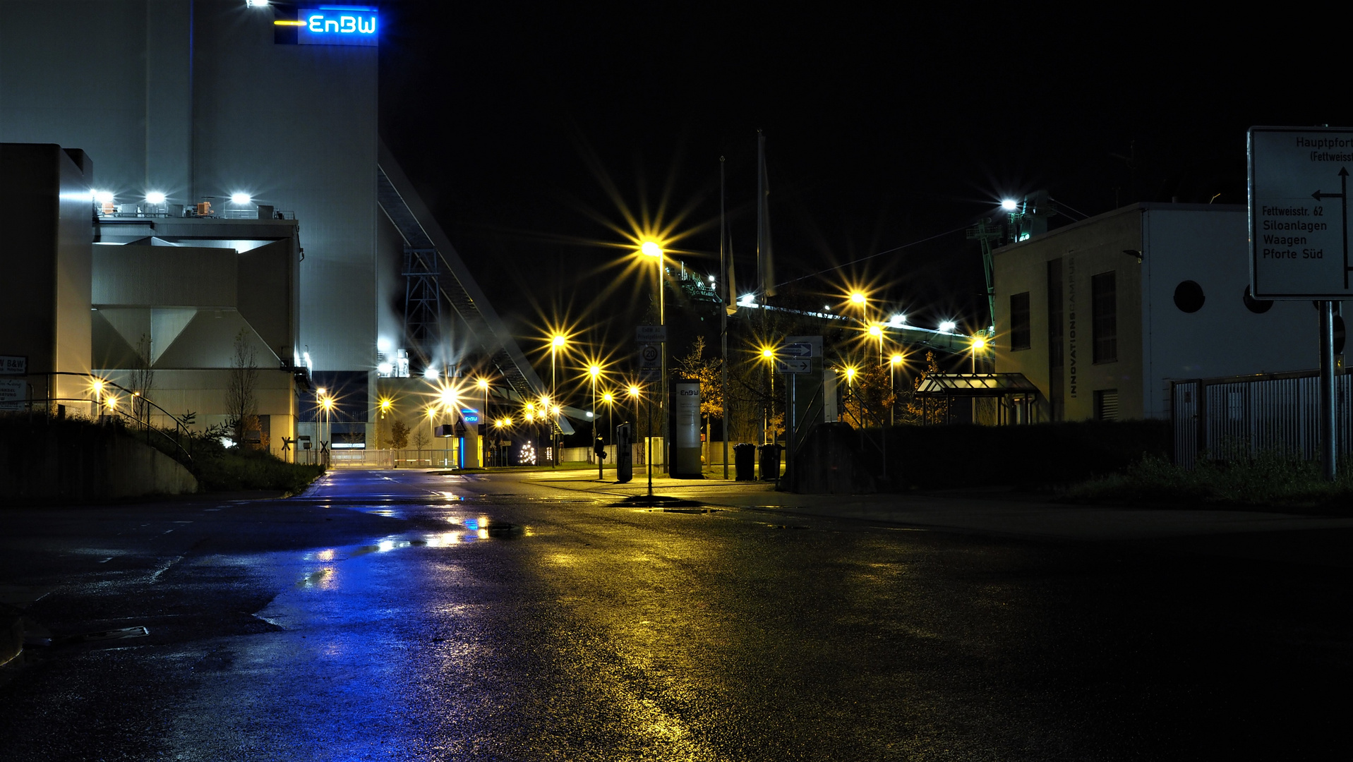 EnBW im Hafen Karlsruhe