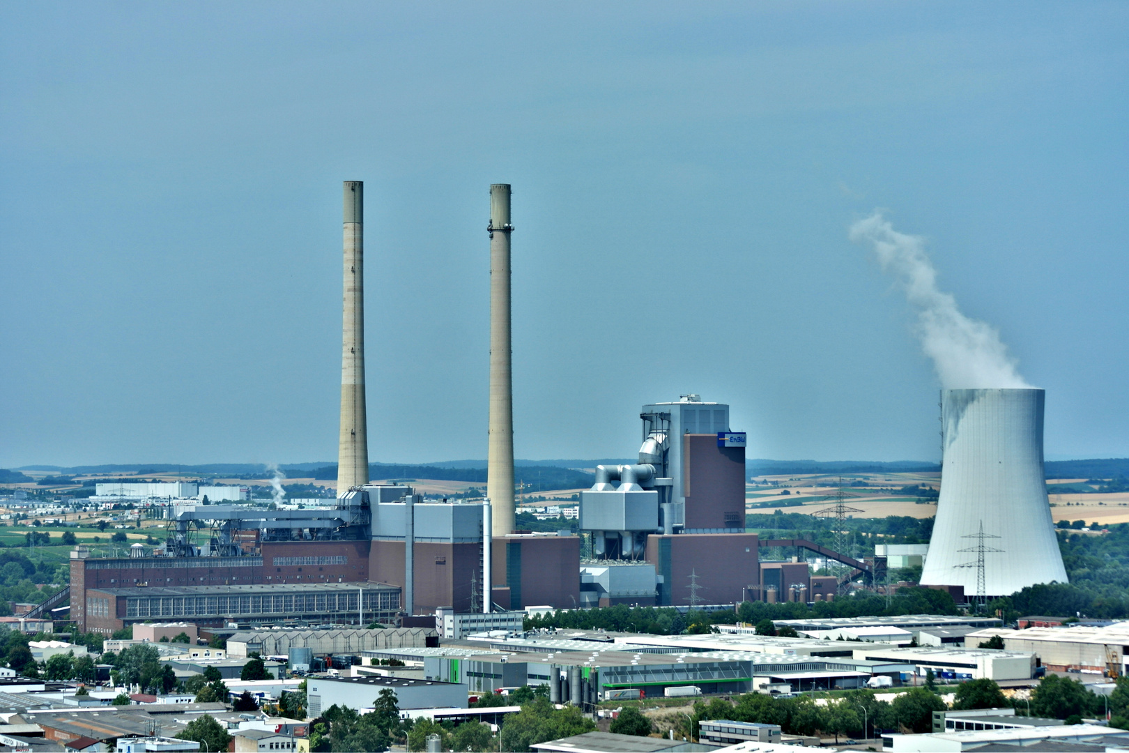 EnBW Kohlekraftwerk in Heilbronn