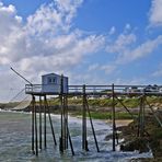 Encore un carrelet -- Saint-Palais-sur-mer -- Noch eine Fischerhütte