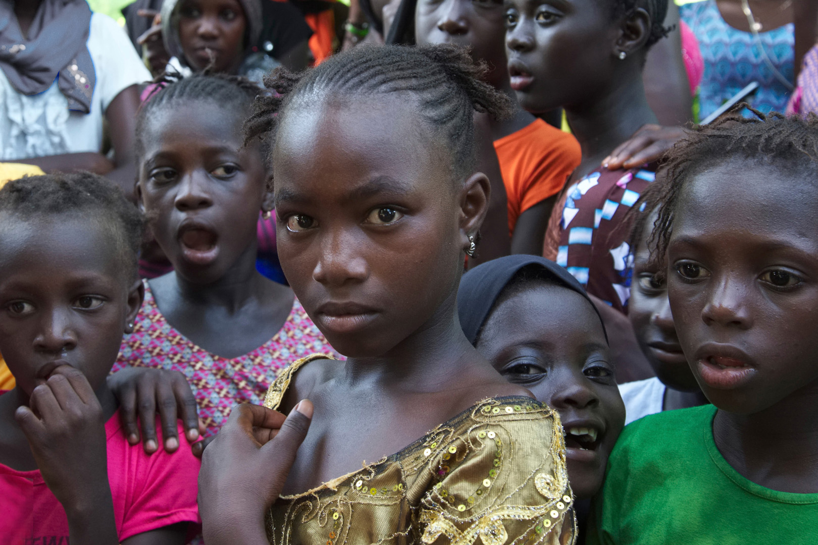 Encounter in Gambia (Africa)