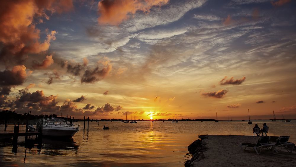 End of a Day at the Florida Keys