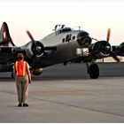 End of a Productive Day - B-17 "Aluminum Overcast"