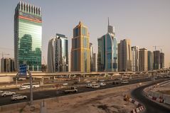 End of Sheikh Zayed Road