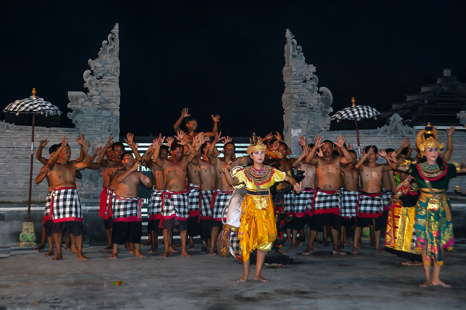 End of the Kecak performance