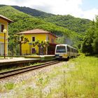 End station at Collanzo, Asturias - Northern Spain
