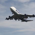 Endanflug auf Ramstein Nato Base