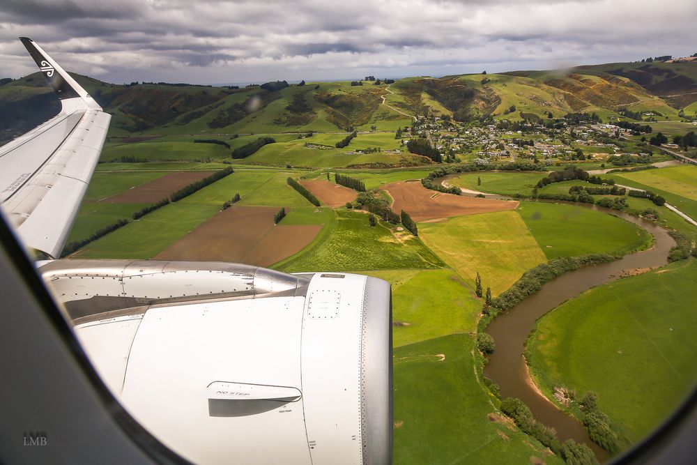 Endanflug Dunedin Airport