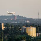 Endanflug vor dem Teufelsberg