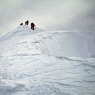 Endanstieg zum Mont Blanc Gipfel