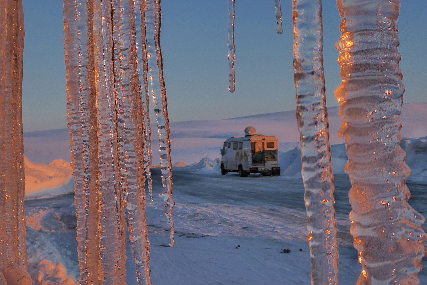 Ende April, minus 22 Grad