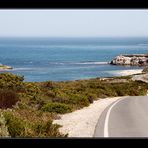 Ende der Asphaltstraße - nur noch Gravel Road