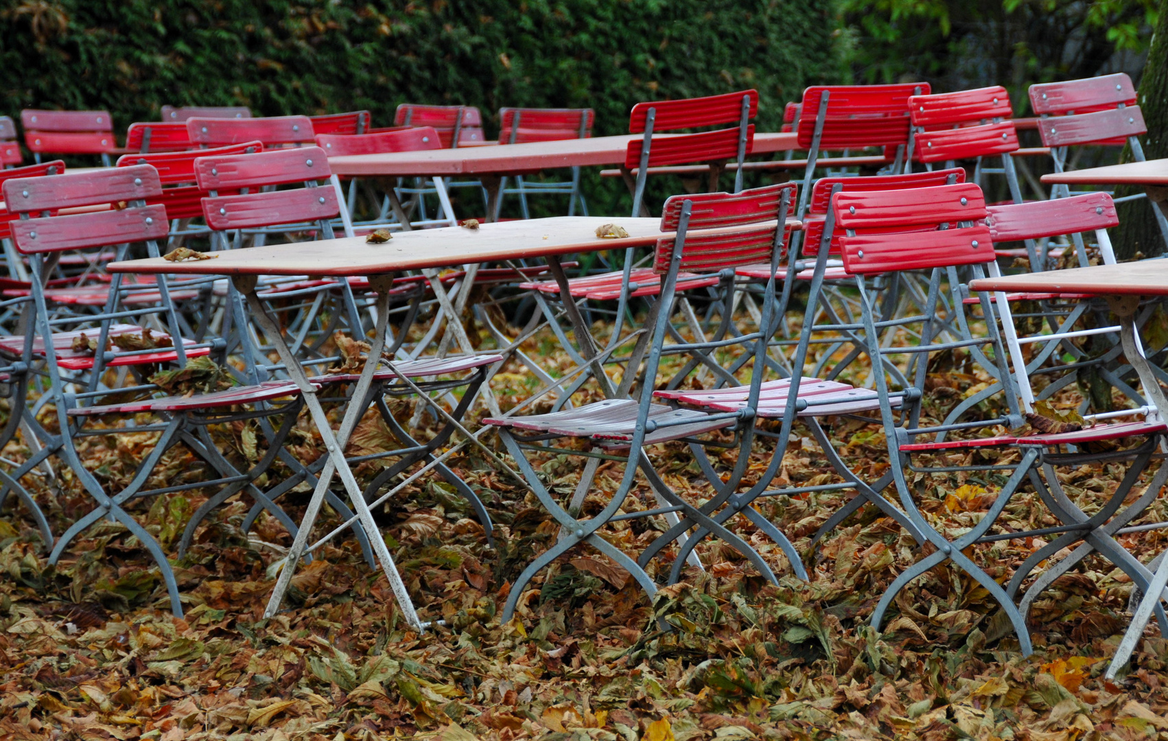 Ende der Biergartensaison