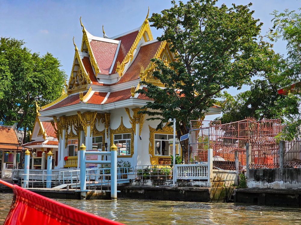 Ende der Khlong-Fahrt