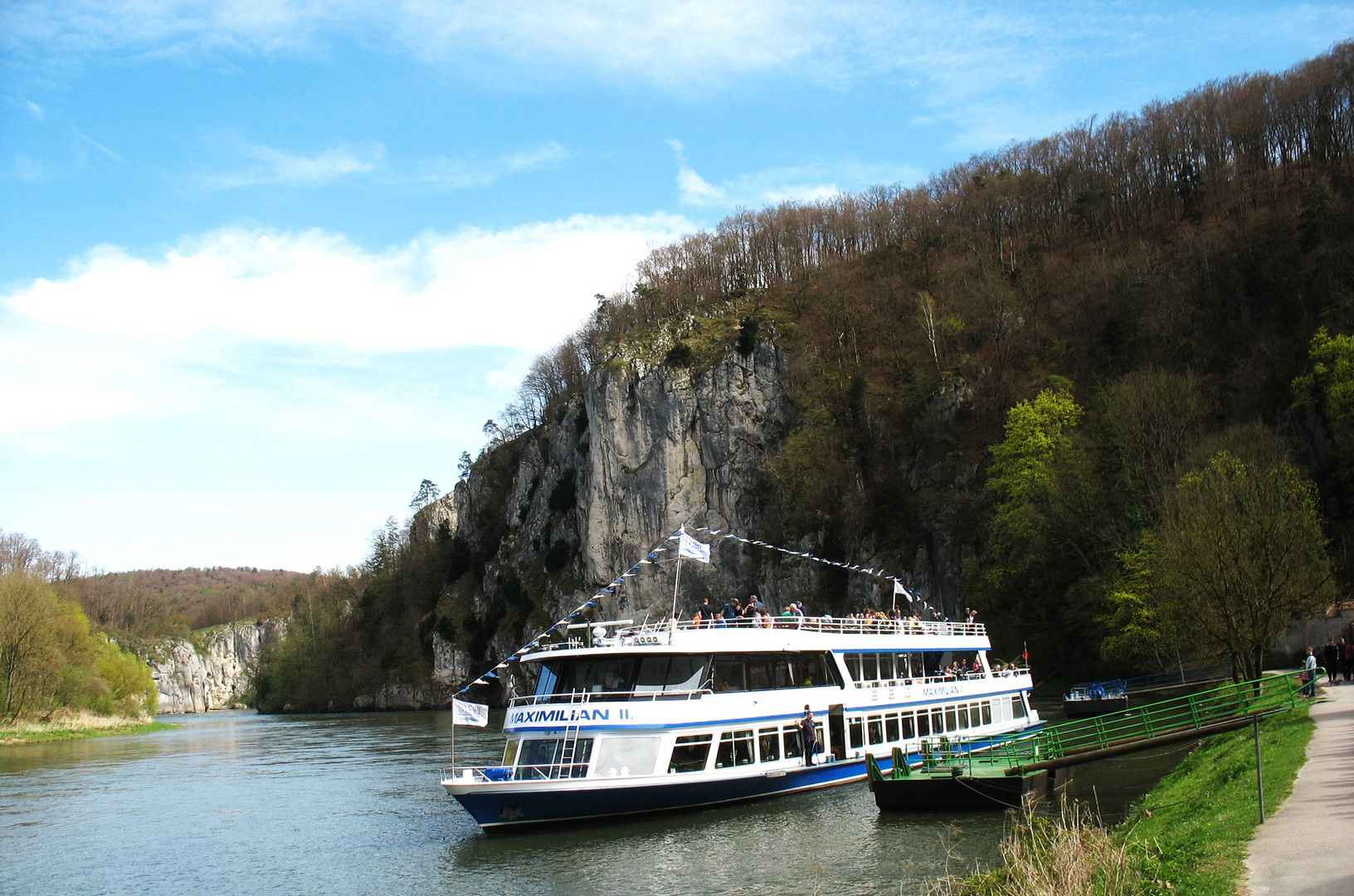 Ende des Donaudurchbruchs