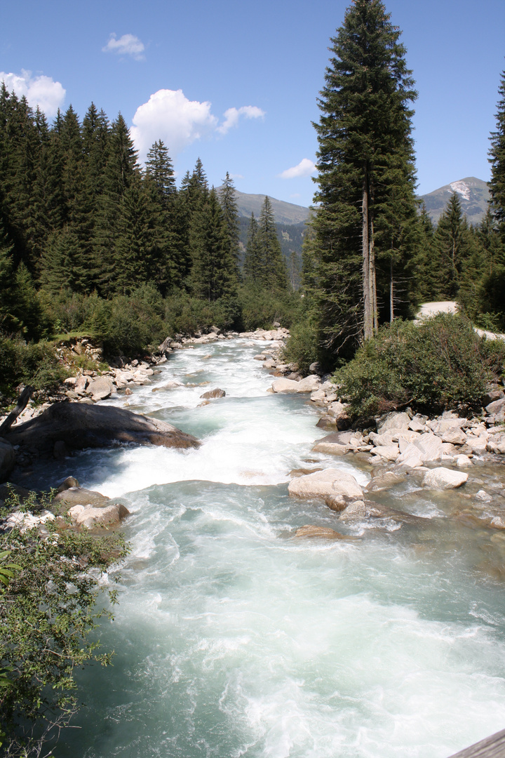 Ende des Wasserfalls