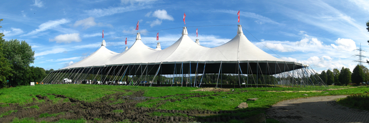 Ende des Zeltfestivals 2011