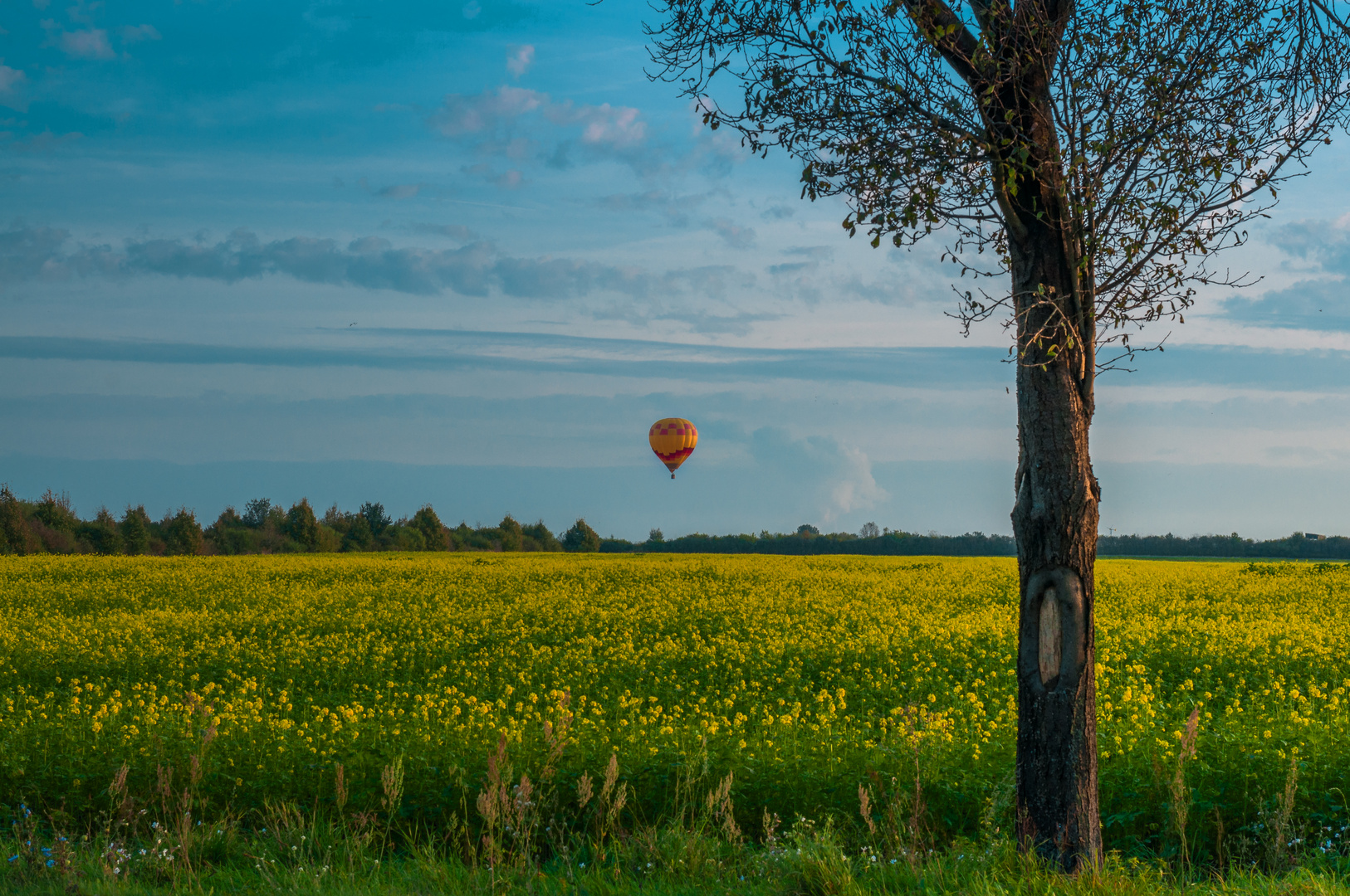 Ende einer Ballonfahrt