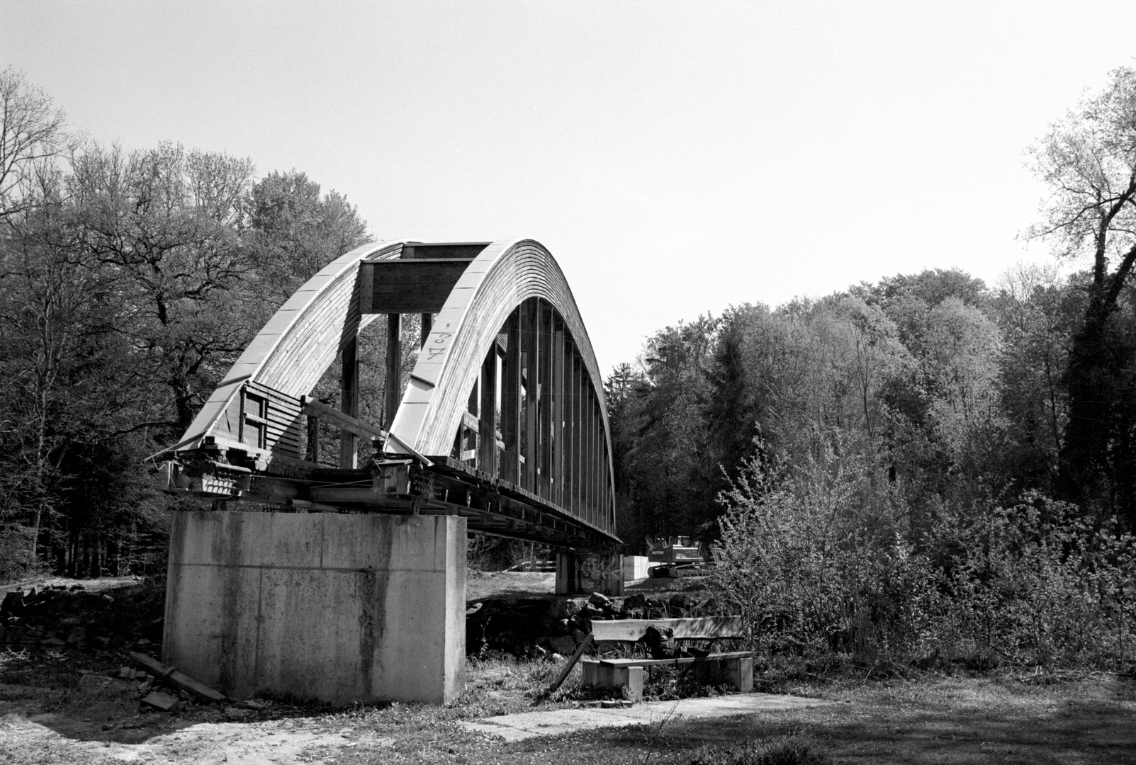 Ende einer Brücke