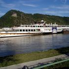 Ende einer Rheinfahrt in St.Goar.