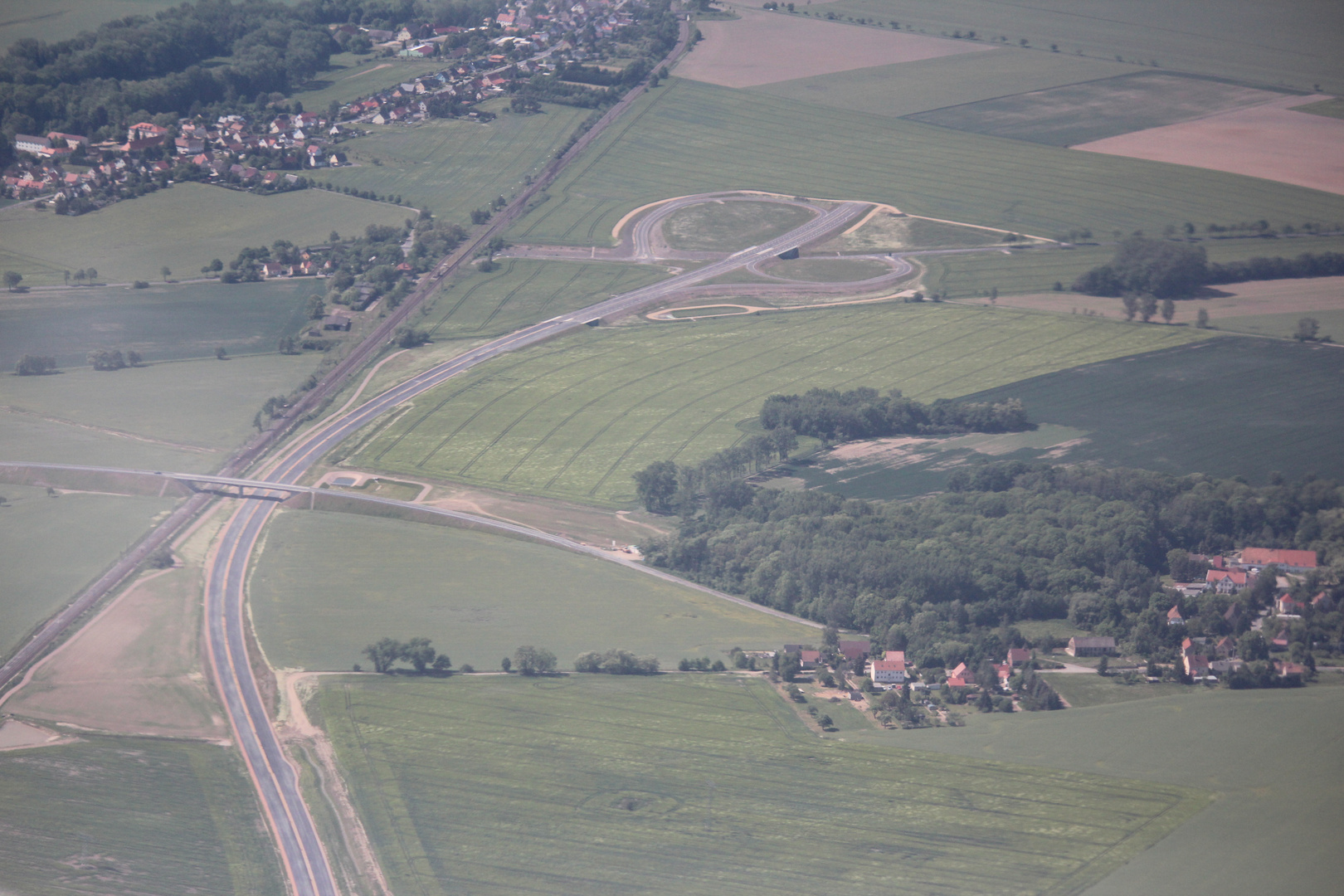 Ende einer Schnellstraße